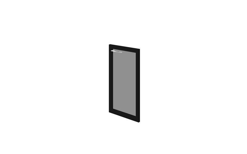 Kv-03.1R/L Дверь стеклянная (тонир.) (440х22х800)