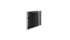 LT-S4R (L) Стеклянная дверь, левая "черный" (520х544х22 мм)