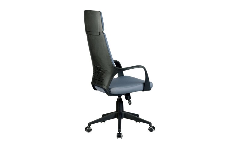Кресло компьютерное 8989 черный пластик