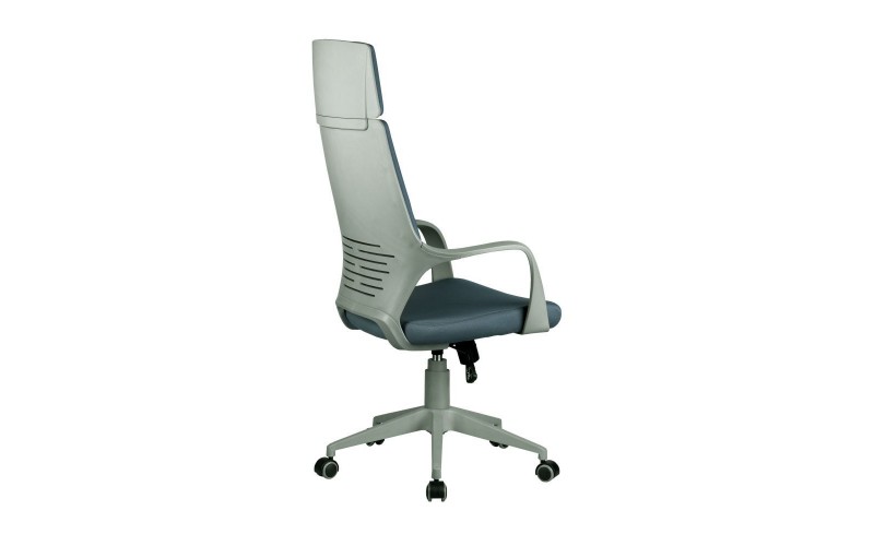 Кресло для персонала 8989 серый пластик