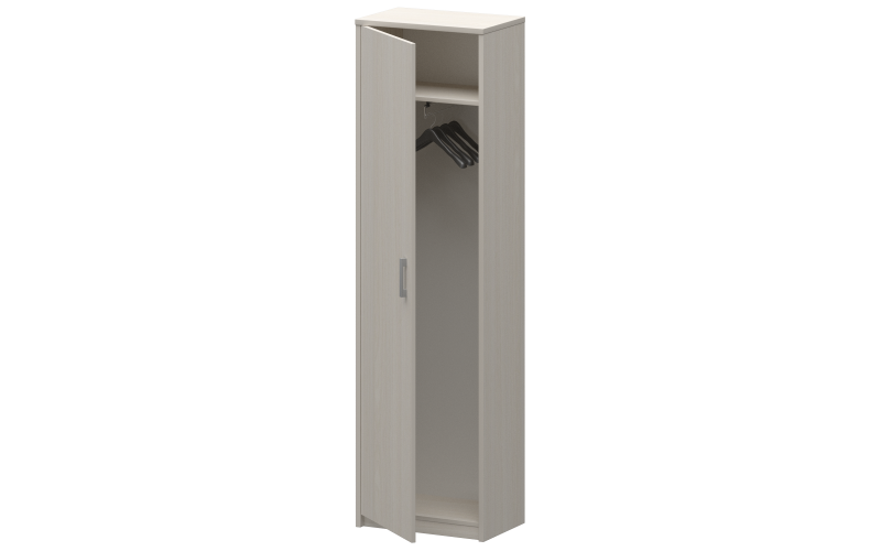 А-308 Шкаф для одежды узкий (56х37х200)