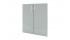 А-стл302 прозр (к шкафу А-302) Комплект стеклянных дверей к широкому шкафу (71х76)