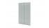 А-стл304 прозр (к шкафу А-304) Комплект стеклянных дверей к широкому шкафу (71х115)