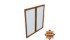 1183 Комплект стеклянных дверей (900x1250 мм)