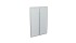 12555 Комплект средних стеклянных дверей (1150х770)