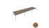 Б.ПРГ-3.4 Переговорный стол (3 столешницы) (4800х1235х750 мм)
