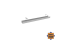МК-0120 Кабель-канал узкий для стола L1200 мм (1000х95х55 мм)