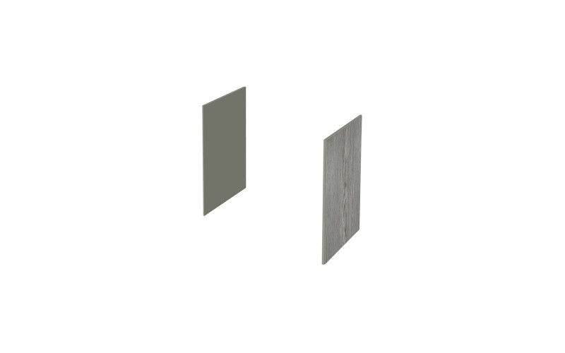 NT-61 Декоративные боковые панели для низкого шкафа  (460х10,6+1,60х820)