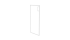 O.SR-2(L/R) white стекло в раме средний лев/пр (396*20*1150)