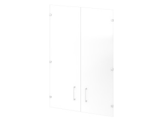 S-022 Двери стеклянные средние (1116x4х792)