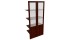 22551 Наполнение широкого двустворчатого шкафа со стеклом (850x420x1880)