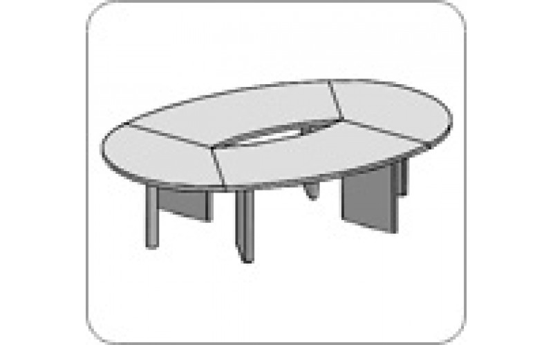 BOCT3020-G Конференц-стол стандартный (3004x2007x756 мм)